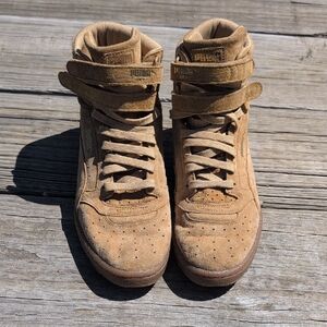 PUMA Sky Women's Contact Suede High-Top Sneaker 9.5